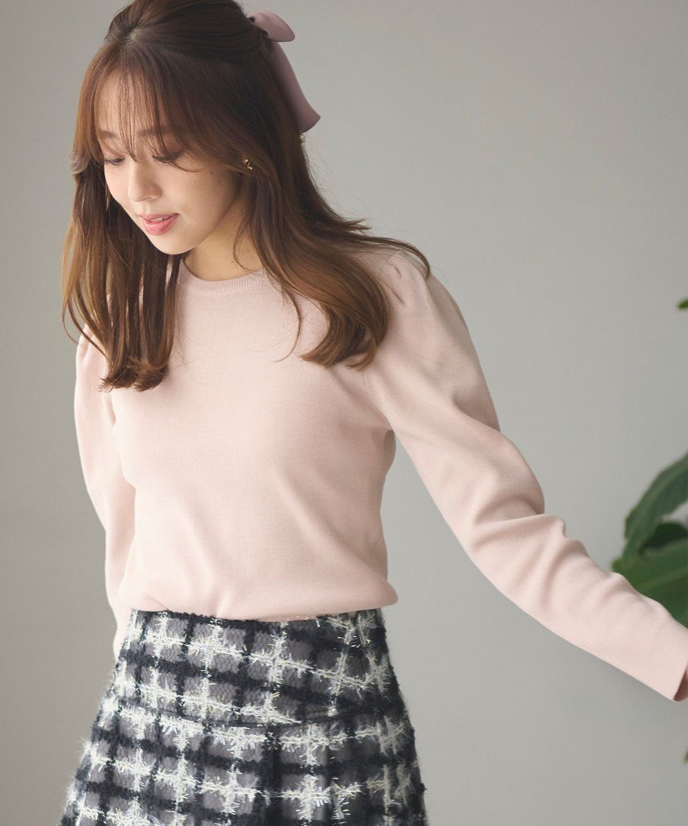 【フェルゥ/Feroux】の【洗える】パワショル ニットプルオーバー 人気、トレンドファッション・服の通販 founy(ファニー) 　ファッション　Fashion　レディースファッション　WOMEN　トップス・カットソー　Tops/Tshirt　ニット　Knit Tops　プルオーバー　Pullover　インナー　Inner　シンプル　Simple　ストレッチ　Stretch　スリーブ　Sleeve　セーター　Sweater　フェミニン　Feminine　ベーシック　Basic　洗える　Washable　A/W・秋冬　Aw・Autumn/Winter・Fw・Fall-Winter　 other-1|ID: prp329100004539950 ipo3291000000032156548