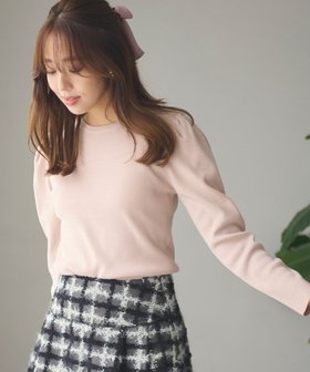 【フェルゥ/Feroux】の【洗える】パワショル ニットプルオーバー 人気、トレンドファッション・服の通販 founy(ファニー) ファッション Fashion レディースファッション Fashion for Women トップス・カットソー Cut & Sew Tops ニット Knit Tops & Sweaters カジュアルプルオーバー・ニットトップス Pullovers & Knit Tops / Casual Pullovers インナー Innerwear シンプル Simple, Minimal ストレッチ Stretch, Stretchy Fabric スリーブ Sleeve, Long Sleeve / Short Sleeve セーター Sweater, Knitwear フェミニン Feminine, Girly ベーシック Basic, Essential 洗える Machine Washable A/W・秋冬 Autumn/Winter |ID:prp329100004539950