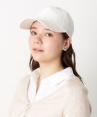 【ムーンバット/MOONBAT】の【つば長/深め】ポール ジョー (PAUL JOE ACCESSOIRES) レースキャップ チャーム付き ホワイト|ID: prp329100004539954 ipo3291000000032744226