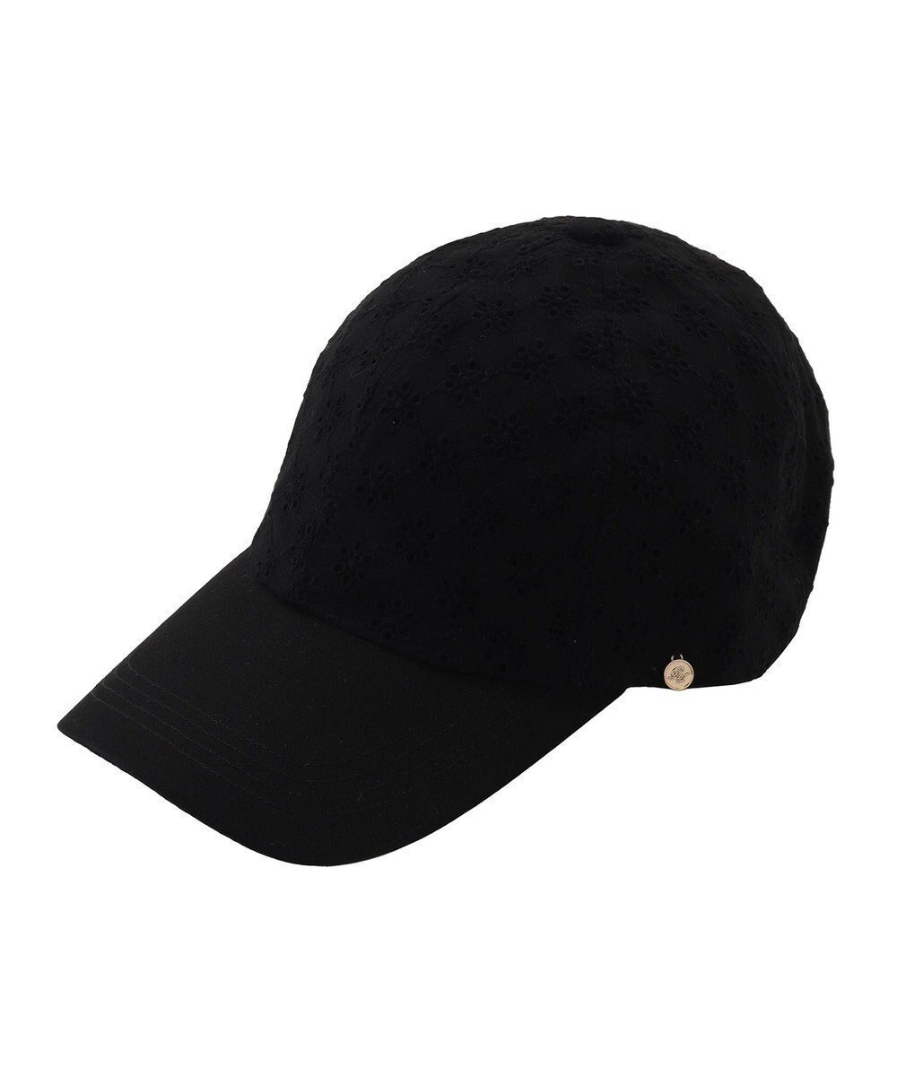 【ムーンバット/MOONBAT】の【つば長/深め】ポール ジョー (PAUL JOE ACCESSOIRES) レースキャップ チャーム付き インテリア・キッズ・メンズ・レディースファッション・服の通販 founy(ファニー) 　ファッション　Fashion　レディースファッション　Fashion for Women　キャップ&ハット　Hats & Caps　キャップ　Cap, Baseball Cap　チャーム　Charm, Pendant　帽子　Hat, Headwear　レース　Lace, Lace Fabric　エレガント 上品　Elegant　ブラック|ID: prp329100004539954 ipo3291000000032744228