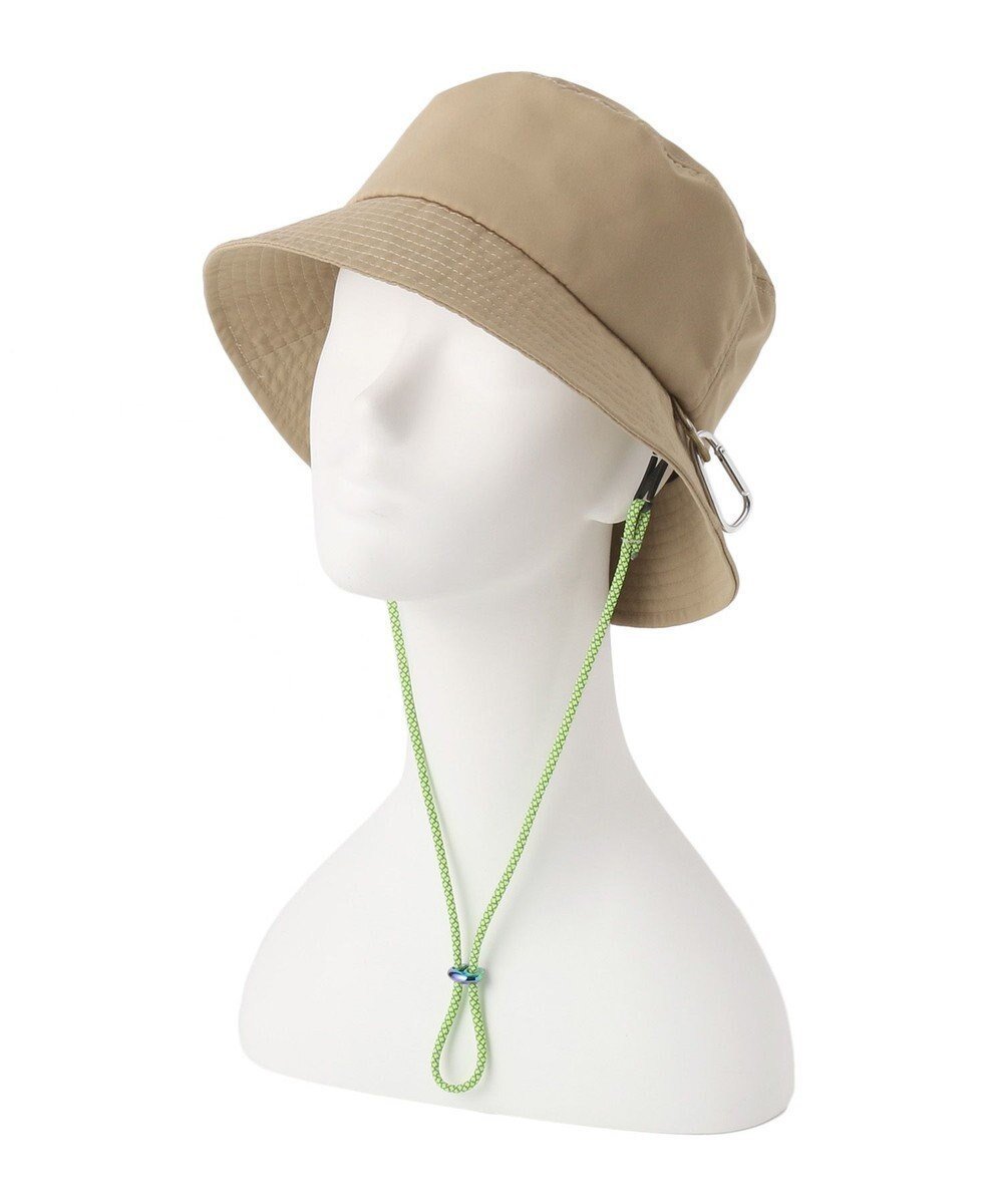 【ムーンバット/MOONBAT】の【WEB限定】バケットハット 撥水加工 あご紐付き サイズ調整可 インテリア・キッズ・メンズ・レディースファッション・服の通販 founy(ファニー) ファッション Fashion レディースファッション Fashion for Women キャップ&ハット Hats & Caps アウトドア Outdoor Clothing メッシュ Mesh, Net Fabric ループ Loop, Loop Knit 帽子 Hat, Headwear ベージュ|ID: prp329100004540014 ipo3291000000034304737