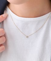 【フィービィー/phoebe】の【金属アレルギー対応】シャインベゼルセッティングネックレス ゴールド 人気、トレンドファッション・服の通販 founy(ファニー) ファッション Fashion レディースファッション WOMEN ジュエリー Jewelry ネックレス Necklaces アクセサリー Accessories シンプル Simple ストーン Stone チェーン Chain ネックレス Necklace ビジュー Bijou フレーム Flame ベーシック Basic メタル Metal ワンポイント One Point エレガント 上品 Elegant 定番 Standard |ID:prp329100004540036