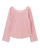 【アースミュージックアンドエコロジー/earth music&ecology】の2WAYネックリブプルオーバー 人気、トレンドファッション・服の通販 founy(ファニー) ファッション Fashion レディースファッション WOMEN トップス・カットソー Tops/Tshirt シャツ/ブラウス Shirts/Blouses ロング / Tシャツ T-Shirts プルオーバー Pullover カットソー Cut and Sewn インナー Inner カットソー Cut And Sew シンプル Simple フォルム Form ボーダー Border ポケット Pocket 夏 Summer 春 Spring S/S・春夏 Ss・Spring/Summer thumbnail Border Red|ID: prp329100004540145 ipo3291000000032239450