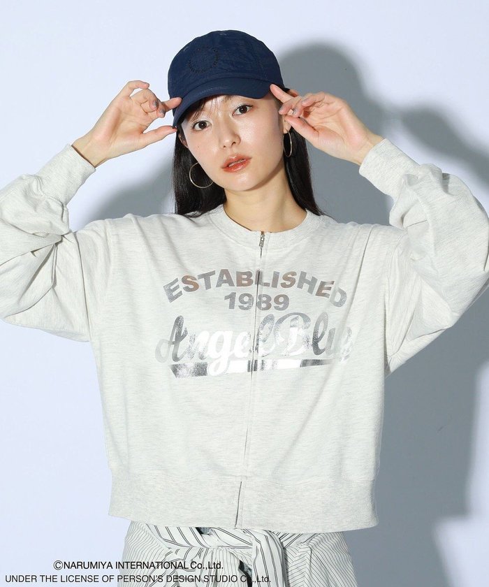 【グリーンパークス/Green Parks】のANGEL BLUE箔プリントZIPカーディガン インテリア・キッズ・メンズ・レディースファッション・服の通販 founy(ファニー) https://founy.com/ ファッション Fashion レディースファッション WOMEN トップス・カットソー Tops/Tshirt カーディガン Cardigans おすすめ Recommend カーディガン Cardigan コンパクト Compact スタイリッシュ Stylish トレンド Trend バランス Balance フォルム Form プリント Print ポケット Pocket 夏 Summer 春 Spring S/S・春夏 Ss・Spring/Summer |ID: prp329100004540160 ipo3291000000032079113