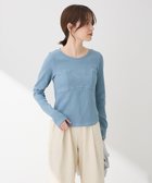 【グリーンパークス/Green Parks】の・SUGAR SPOON ビスチェラインリブロンTEE Blue|ID: prp329100004540205 ipo3291000000032079394