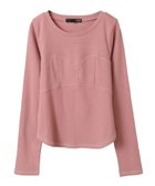 【グリーンパークス/Green Parks】の・SUGAR SPOON ビスチェラインリブロンTEE Pink|ID: prp329100004540205 ipo3291000000033649041