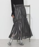【アースミュージックアンドエコロジー/earth music&ecology】のシャイニーアシンメトリーギャザースカート 人気、トレンドファッション・服の通販 founy(ファニー) ファッション Fashion レディースファッション WOMEN スカート Skirt アシンメトリー Asymmetry ギャザー Gather シアー Sheer シャイニー Shiny フェミニン Feminine ポケット Pocket リボン Ribbon A/W・秋冬 Aw・Autumn/Winter・Fw・Fall-Winter thumbnail Black|ID: prp329100004540223 ipo3291000000032211550