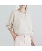 【エニィ スィス/any SiS】の【洗える】パフスリーブラメ ニット 人気、トレンドファッション・服の通販 founy(ファニー) ファッション Fashion レディースファッション WOMEN トップス・カットソー Tops/Tshirt ニット Knit Tops キラキラ Sparkling セーター Sweater デコルテ Decolletage ボーダー Border エレガント 上品 Elegant 再入荷 Restock/Back In Stock/Re Arrival 夏 Summer 春 Spring S/S・春夏 Ss・Spring/Summer 洗える Washable 畦 Ridge thumbnail アイボリー|ID: prp329100004540237 ipo3291000000032079556