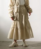 【グリーンパークス/Green Parks】の・SUGAR SPOON ドロストティアードスカート Beige|ID: prp329100004540246 ipo3291000000032079629