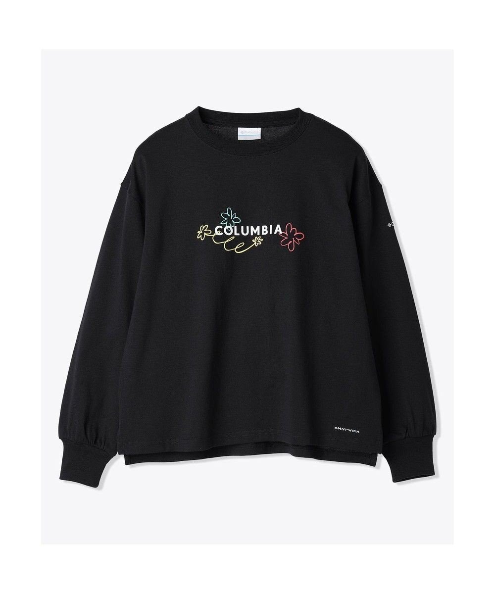 【コロンビア/Columbia】のColumbia/ ウィメンズジプシーバーズロングスリーブクルー /コロンビア インテリア・キッズ・メンズ・レディースファッション・服の通販 founy(ファニー) 　ファッション　Fashion　レディースファッション　WOMEN　トップス・カットソー　Tops/Tshirt　パーカ　Sweats　スウェット　Sweat　おすすめ　Recommend　アウトドア　Outdoor　カットソー　Cut And Sew　グラフィック　Graphic　ジャージ　Jersey　スウェット　Sweat　スリット　Slit　フィット　Fit　フェミニン　Feminine　フロント　Front　リラックス　Relax　夏　Summer　S/S・春夏　Ss・Spring/Summer　A/W・秋冬　Aw・Autumn/Winter・Fw・Fall-Winter　Black|ID: prp329100004540251 ipo3291000000032269886