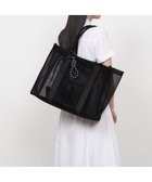 【アンビリオン/UNBILLION】のカシュカシュ cachecache / チュールメッシュスクエアビッグトート ブラック|ID: prp329100004540272 ipo3291000000033536680