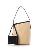 【アンビリオン/UNBILLION】のカシュカシュ cachecache / 雑材風アシンメトリートート 人気、トレンドファッション・服の通販 founy(ファニー) ファッション Fashion レディースファッション WOMEN バッグ Bag カラフル Colorful 巾着 Purse ショルダー Shoulder 財布 Wallet ハンド Hand パイピング Piping ポケット Pocket ミックス Mix モチーフ Motif 再入荷 Restock/Back In Stock/Re Arrival おすすめ Recommend thumbnail ブラック|ID: prp329100004540311 ipo3291000000032080009