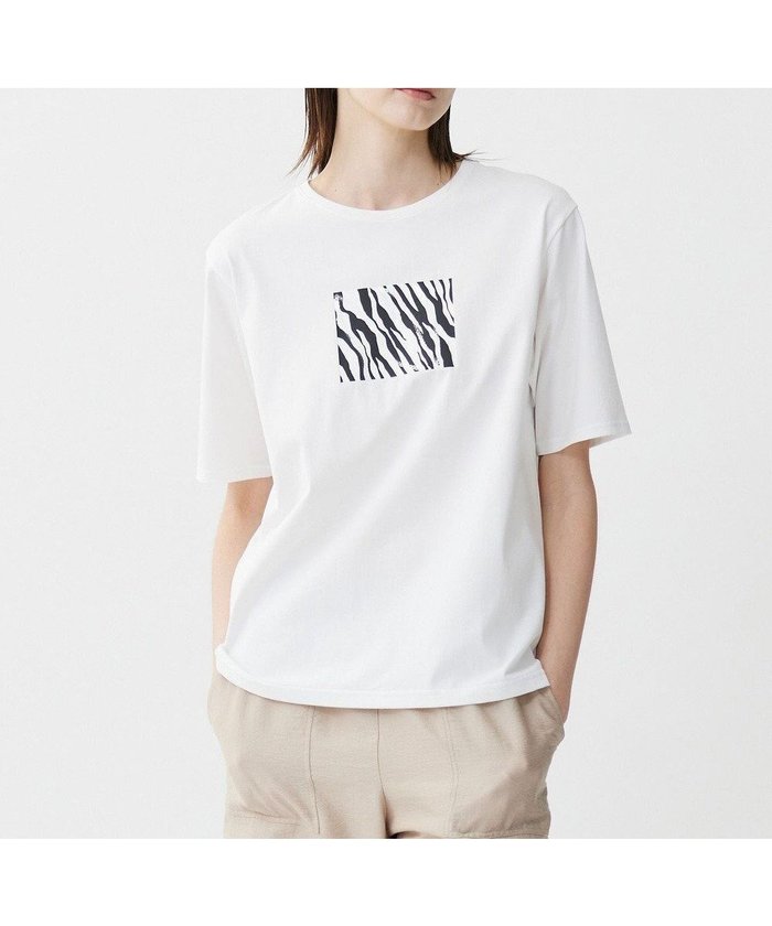 【アイシービー/iCB】の【接触冷感・UVケア・洗える】ゼブラ柄 TEE インテリア・キッズ・メンズ・レディースファッション・服の通販 founy(ファニー) https://founy.com/ ファッション Fashion レディースファッション WOMEN トップス・カットソー Tops/Tshirt シャツ/ブラウス Shirts/Blouses ロング / Tシャツ T-Shirts カットソー Cut and Sewn 春 Spring 洗える Washable カットソー Cut And Sew シルク Silk スパンコール Sequins プリント Print モチーフ Motif S/S・春夏 Ss・Spring/Summer NEW・新作・新着・新入荷 New Arrivals 夏 Summer 2025年 2025 2025春夏・S/S Ss,Spring/Summer,2025 |ID: prp329100004540323 ipo3291000000032080081