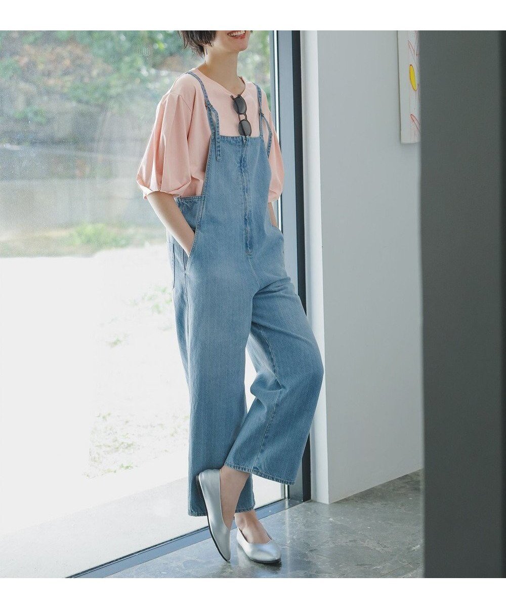 【エニィファム/any FAM】の【洗濯機可】デニムサロペット 人気、トレンドファッション・服の通販 founy(ファニー) 　ファッション　Fashion　レディースファッション　WOMEN　ワンピース　Dress　オールインワン ワンピース　All In One Dress　サロペット　Salopette　カーディガン　Cardigan　タンク　Tank　デニム　Denim　 other-1|ID: prp329100004540325 ipo3291000000032193420