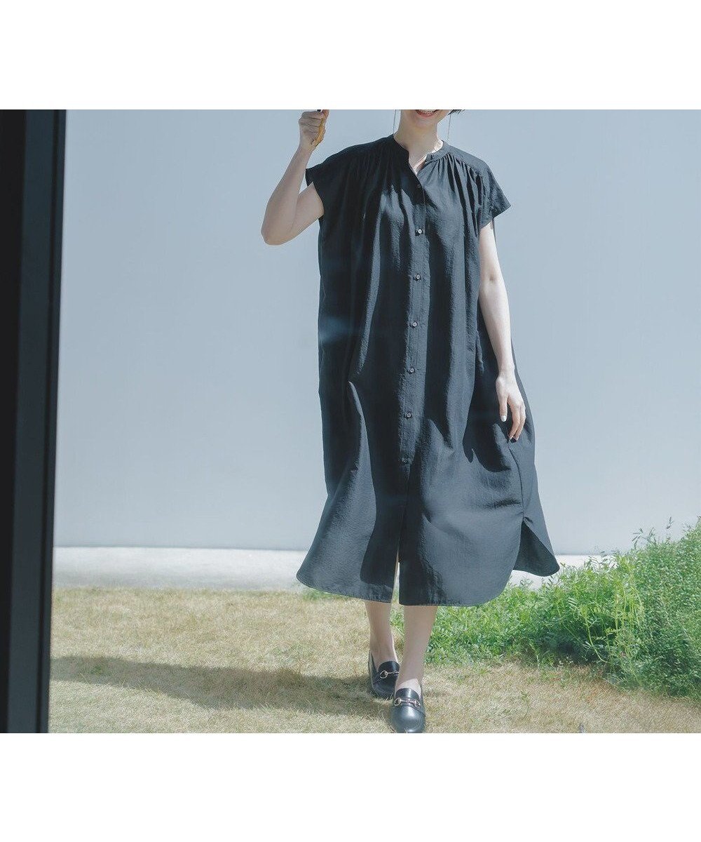 【エニィファム/any FAM】の【洗濯機可/UVケア】スパンボイル撥水ワンピース 人気、トレンドファッション・服の通販 founy(ファニー) 　ファッション　Fashion　レディースファッション　WOMEN　ワンピース　Dress　シャツワンピース　Shirt Dresses　おすすめ　Recommend　夏　Summer　春　Spring　S/S・春夏　Ss・Spring/Summer　羽織　Haori　 other-1|ID: prp329100004540329 ipo3291000000032193424