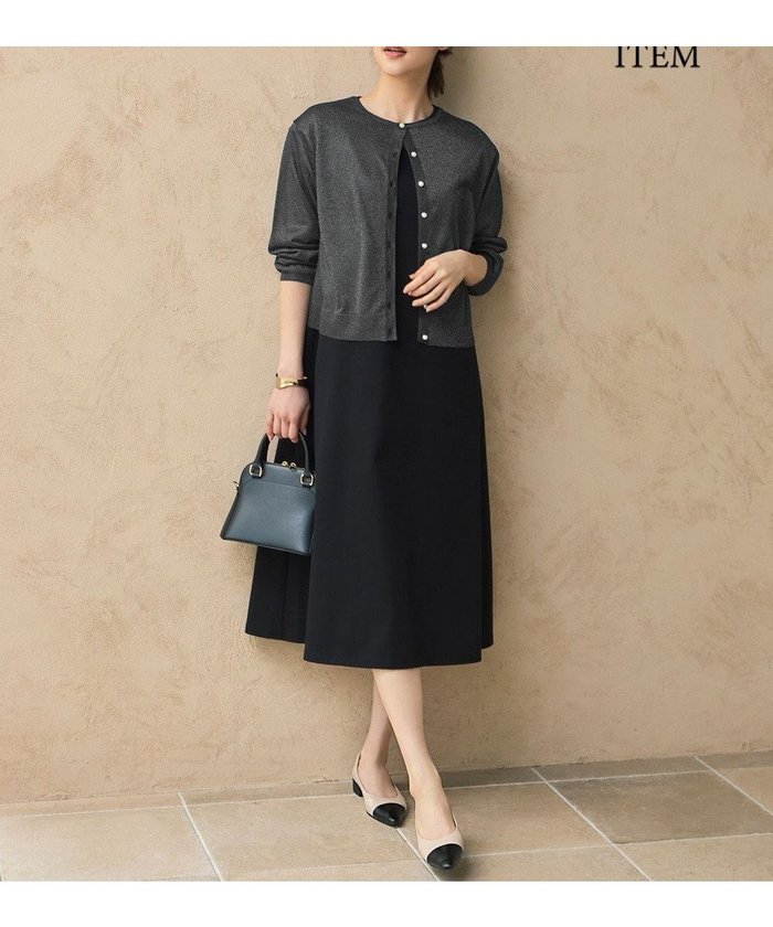 【自由区/JIYU-KU】の【WEB限定・洗える】シアーカーデ×ジャージードレス セット インテリア・キッズ・メンズ・レディースファッション・服の通販 founy(ファニー) https://founy.com/ ファッション Fashion レディースファッション Fashion for Women ワンピース Dresses フォーマル・パーティードレス・結婚式用ドレス Elegant & Casual Dresses カーディガン Cardigan, Knitwear シンプル Simple, Minimal ドレス Dress, One-Piece パール Pearl, Pearl Accent フレア Flare, Flared エレガント 上品 Elegant 夏 Summer 春 Spring S/S・春夏 SS, Spring/Summer, Warm Season 洗える Machine Washable |ID: prp329100004540332 ipo3291000000032417588