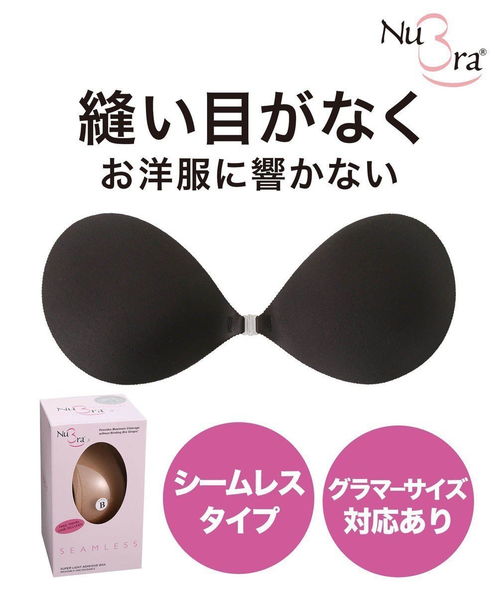 【ブラデリス ニューヨーク/BRADELIS New York】の【NuBra / ナチュラル・軽量・響きにくい】 ヌーブラ・シームレス 正規品 ストラップレス バックレス ブラジャー ブライダルインナー Tシャツブラ インテリア・キッズ・メンズ・レディースファッション・服の通販 founy(ファニー) 　ファッション　Fashion　レディースファッション　WOMEN　トップス・カットソー　Tops/Tshirt　シャツ/ブラウス　Shirts/Blouses　ロング / Tシャツ　T-Shirts　バッグ　Bag　アンダー　Under　インナー　Inner　オイル　Oil　オフショルダー　Off Shoulder　キャミソール　Camisole　軽量　Lightweight　ショルダー　Shoulder　シリコン　Silicon　ドレス　Dress　人気　Popularity　パーティ　Party　ブラジャー　Bra　おすすめ　Recommend　結婚式　Wedding Ceremony　ブラック|ID: prp329100004540335 ipo3291000000032160148