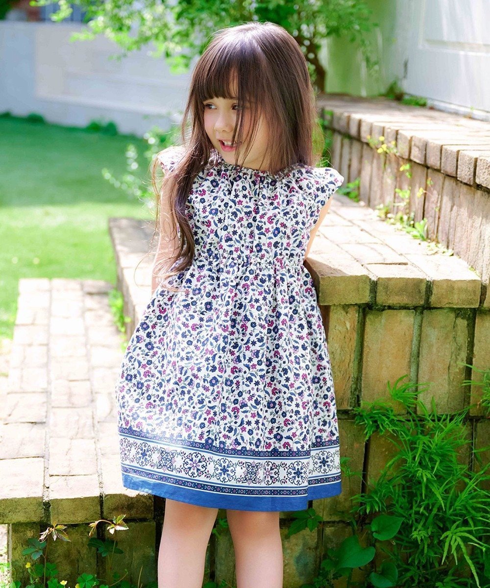 【エニファム/any FAM / KIDS】の総柄 サマーワンピース インテリア・キッズ・メンズ・レディースファッション・服の通販 founy(ファニー) 　ファッション　Fashion　キッズファッション　Fashion for Kids　ワンピース　Dresses　アニマル　Animal Print　春　Spring　サマー　Summer, Summer Style　ポケット　Pocket, Pocket Detail　S/S・春夏　SS, Spring/Summer, Warm Season　夏　Summer　モロッカン|ID: prp329100004541341 ipo3291000000033563016