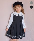 【エニファム/any FAM / KIDS】のモノトーン音符ジャンパースカート ブラック|ID: prp329100004541342 ipo3291000000033023846