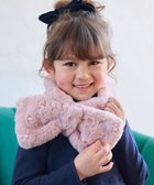 【エニファム/any FAM / KIDS】のパール×リボンファーマフラー ピンク|ID: prp329100004541347 ipo3291000000032452554