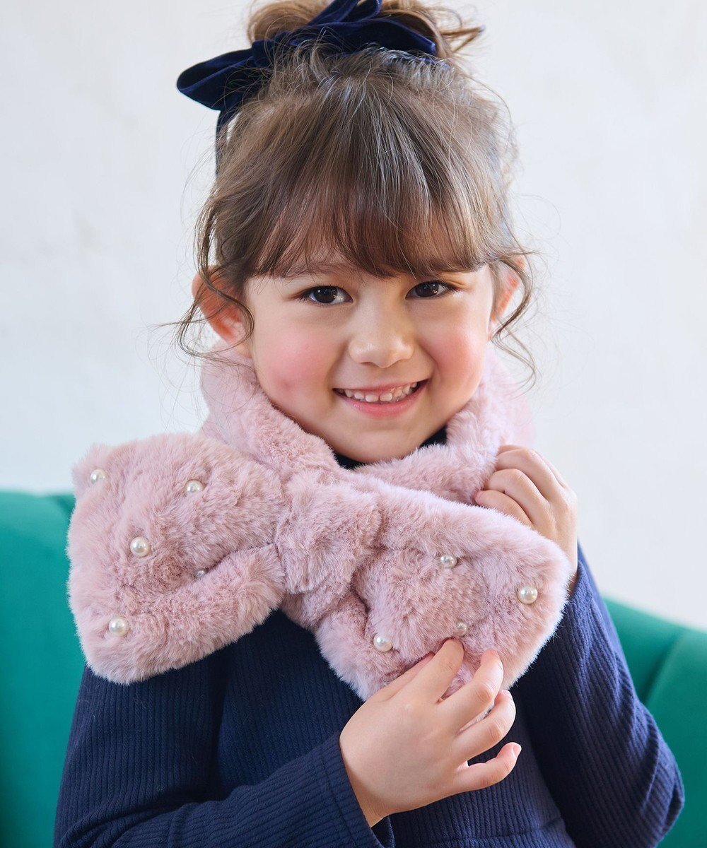 【エニィ/ANY / KIDS】のパール×リボンファーマフラー インテリア・キッズ・メンズ・レディースファッション・服の通販 founy(ファニー) ファッション Fashion キッズファッション Fashion for Kids ガーリー Girly, Feminine Style スヌード Snood, Infinity Scarf スマホ Smartphone, Mobile Device トレンド Trend, Trending Now 人気 Popular, Best Seller パール Pearl, Pearl Accent ポシェット Pochette, Mini Bag 防寒 Cold Protection, Winter-Ready マフラー Scarf, Muffler リボン Ribbon, Bow ワンポイント One Point, Statement Accent 冬 Winter / This Winter A/W・秋冬 Autumn/Winter 再入荷 Restock / Back in Stock おすすめ Recommended / Our Picks エレガント 上品 Elegant ギフト プレゼント Gift / Present ピンク|ID: prp329100004541347 ipo3291000000034242348