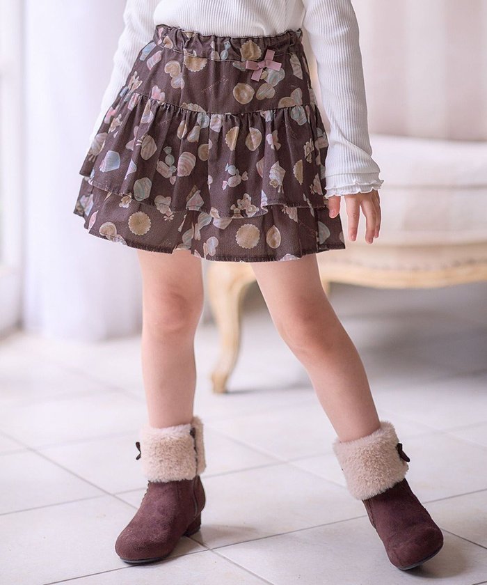 【エニファム/any FAM / KIDS】のスイーツ プリント キュロット インテリア・キッズ・メンズ・レディースファッション・服の通販 founy(ファニー) https://founy.com/ ファッション Fashion キッズファッション KIDS Children’s Clothing ボトムス Bottoms/Kids おすすめ Recommend カーディガン Cardigan ガーリー Girly キュロット Culottes チャーム Charm フリル Frills プリント Print ポケット Pocket リボン Ribbon ワンポイント One Point A/W・秋冬 Aw・Autumn/Winter・Fw・Fall-Winter |ID: prp329100004541351 ipo3291000000032574014