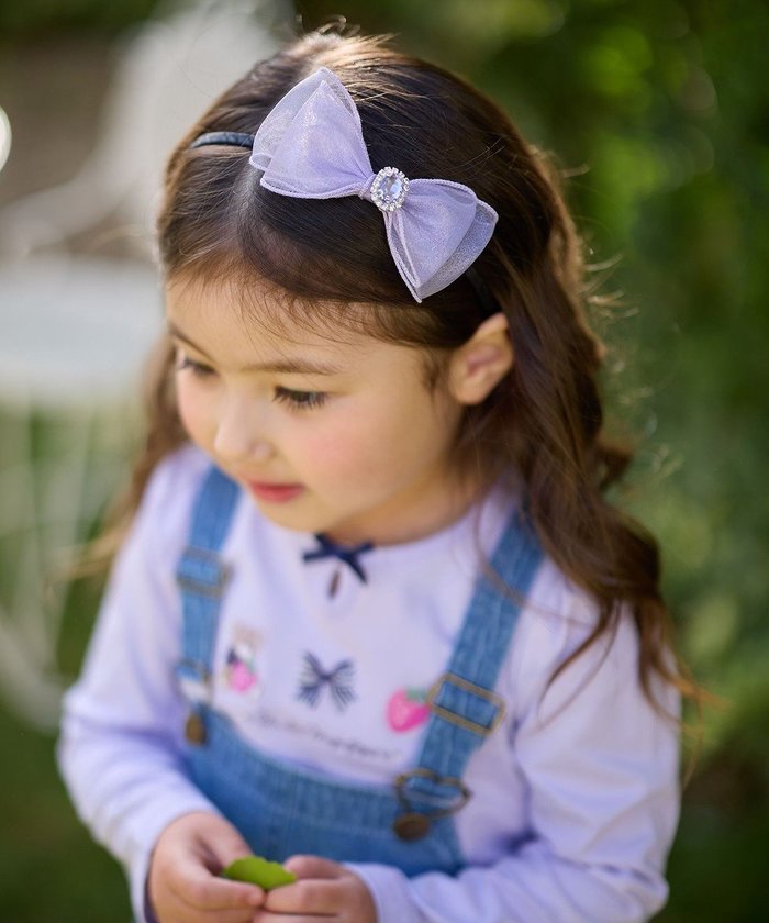 【エニファム/any FAM / KIDS】のリボン×ビジューカチューシャ インテリア・キッズ・メンズ・レディースファッション・服の通販 founy(ファニー) https://founy.com/ ファッション Fashion キッズファッション KIDS アクセサリー Accessories オーガンジー Organdy ビジュー Bijou リボン Ribbon エレガント 上品 Elegant |ID: prp329100004541373 ipo3291000000032086584