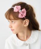 【エニィ/ANY / KIDS】のリボン×ビジューカチューシャ ピンク|ID: prp329100004541373 ipo3291000000034364511
