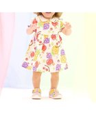 【ミキハウスホットビスケッツ/MIKI HOUSE HOT BISCUITS / KIDS】の【ビーンズ×フルーツシリーズ】【80-120cm】襟付き 半袖ワンピース アイボリー|ID: prp329100004541381 ipo3291000000032086646