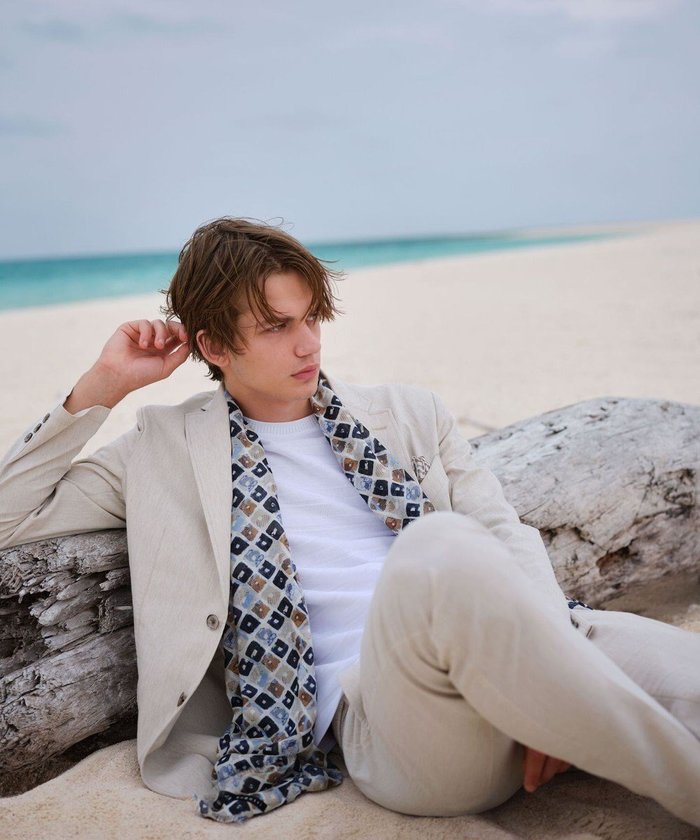 【ジョセフ アブード/JOSEPH ABBOUD / MEN】の【V.FRAAS】ビンテージジオメトリック ストール インテリア・キッズ・メンズ・レディースファッション・服の通販 founy(ファニー) https://founy.com/ ファッション Fashion メンズファッション MEN ショール Shawl ストール Stall マフラー Scarf 夏 Summer 春 Spring S/S・春夏 Ss・Spring/Summer |ID: prp329100004541410 ipo3291000000032086782