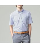 【ジェイ プレス/J.PRESS / MEN】の【吸水速乾 / 抗菌防臭 / 防シワ】【J.PRESS OXFORD JERSEY】カノコインレイストライプ パッチポケットシャツ / B.D. ブルー系1|ID: prp329100004541413 ipo3291000000032399960
