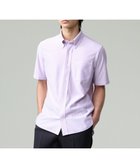 【ジェイ プレス/J.PRESS / MEN】の【吸水速乾 / 抗菌防臭 / 防シワ】【J.PRESS OXFORD JERSEY】カノコインレイストライプ パッチポケットシャツ / B.D. ライラック系1|ID: prp329100004541413 ipo3291000000032399962