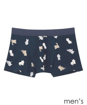 【ウンナナクール/une nana cool / MEN】の猫プリント メンズボクサーパンツ 人気、トレンドファッション・服の通販 founy(ファニー) ファッション Fashion メンズファッション MEN ボトムス Bottoms/Men アンダー Under クール Cool フィット Fit プリント Print 猫 Cat |ID:prp329100004541415