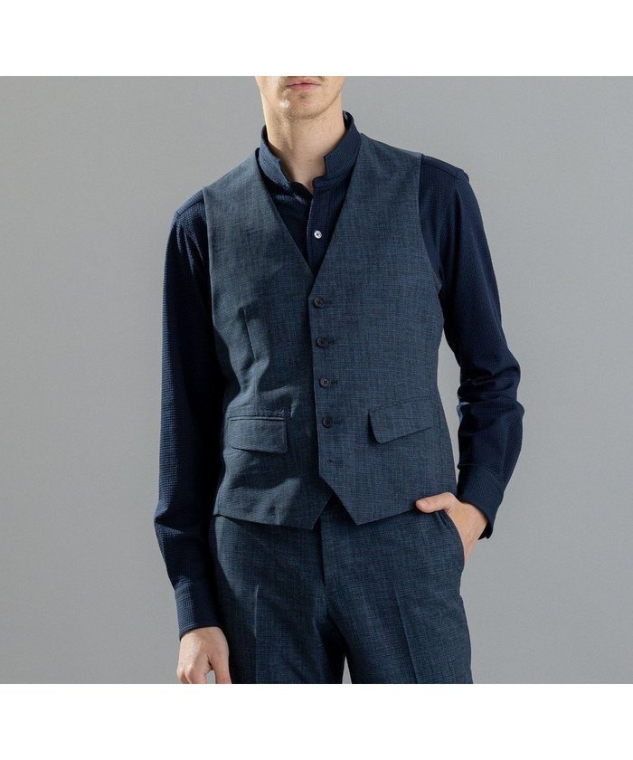 【ジョゼフ オム/JOSEPH HOMME / MEN】のクールドッツストレッチ ジレ インテリア・キッズ・メンズ・レディースファッション・服の通販 founy(ファニー) https://founy.com/ ファッション Fashion メンズファッション Men's Style Online アウター Coats Outerwear/Men 春 Spring 洗える Washable シェイプ Shape ジャケット Jacket ストレッチ Stretch スポーツ Sports 雑誌 Magazine ファブリック Fabric フラップ Flap フロント Front プリント Print ベーシック Basic ポケット Pocket S/S・春夏 Ss・Spring/Summer 夏 Summer ビジネス 仕事 通勤 Business |ID: prp329100004541416 ipo3291000000032574773