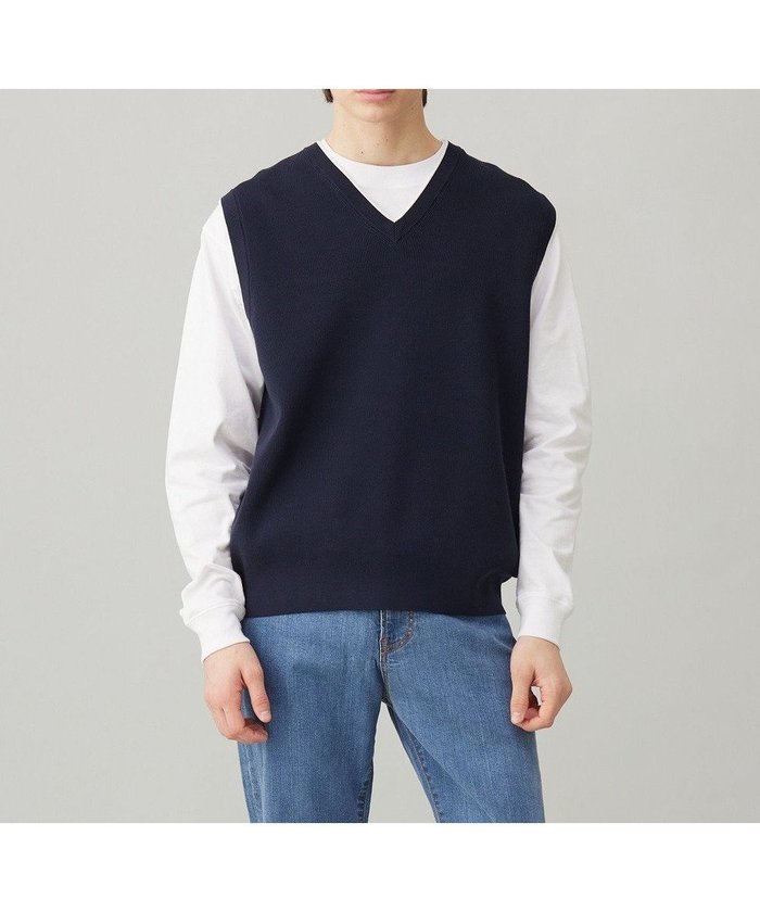 【アンフィーロ/UNFILO / MEN】のスタイリッシュ ニット ベスト インテリア・キッズ・メンズ・レディースファッション・服の通販 founy(ファニー) https://founy.com/ ファッション Fashion メンズファッション MEN トップス・カットソー Tops/Tshirt/Men ニット Knit Tops ベスト/ジレ Gilets/Vests 春 Spring 畦 Ridge 抗菌 Antibacterial スタイリッシュ Stylish セーター Sweater ツイスト Twist ベスト Vest S/S・春夏 Ss・Spring/Summer 夏 Summer |ID: prp329100004541429 ipo3291000000032086980