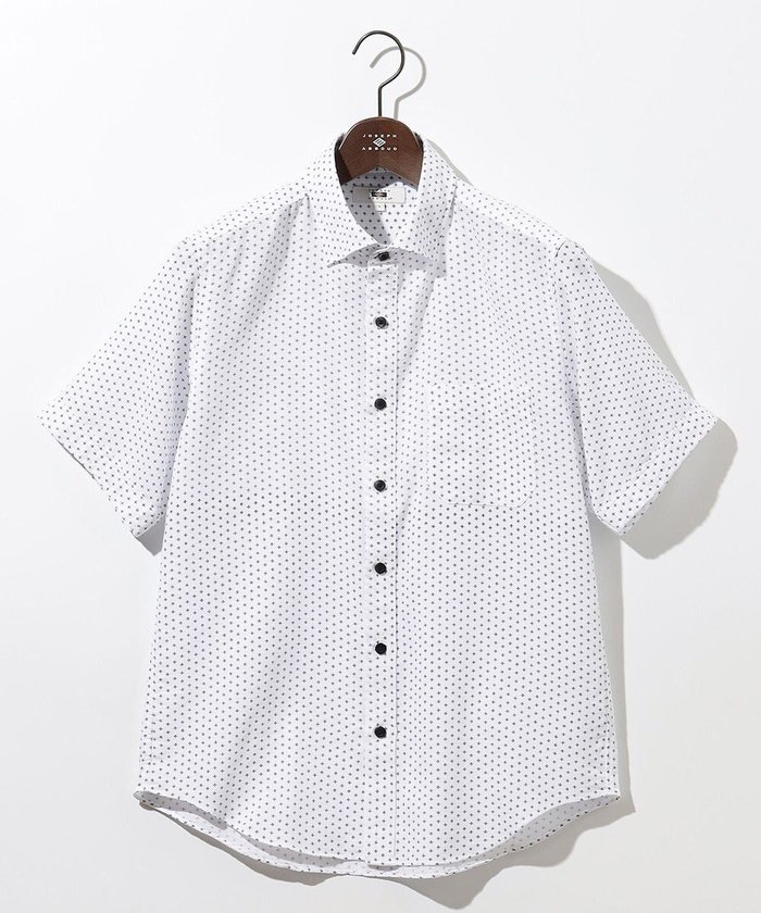 【ジョセフ アブード/JOSEPH ABBOUD / MEN】の【ビジネスシーンに最適・サステイナブル】ソアロンンシャンブレープリント 半袖 シャツ インテリア・キッズ・メンズ・レディースファッション・服の通販 founy(ファニー) https://founy.com/ ファッション Fashion メンズファッション MEN トップス・カットソー Tops/Tshirt/Men シャツ Shirts ビジネス 仕事 通勤 Business プリント Print エレガント 上品 Elegant 半袖 Short Sleeve 夏 Summer 春 Spring S/S・春夏 Ss・Spring/Summer |ID: prp329100004541432 ipo3291000000032087020