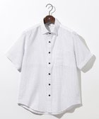 【ジョセフ アブード/JOSEPH ABBOUD / MEN】の【ビジネスシーンに最適・サステイナブル】ソアロンンシャンブレープリント 半袖 シャツ ホワイト系5|ID: prp329100004541432 ipo3291000000032087021