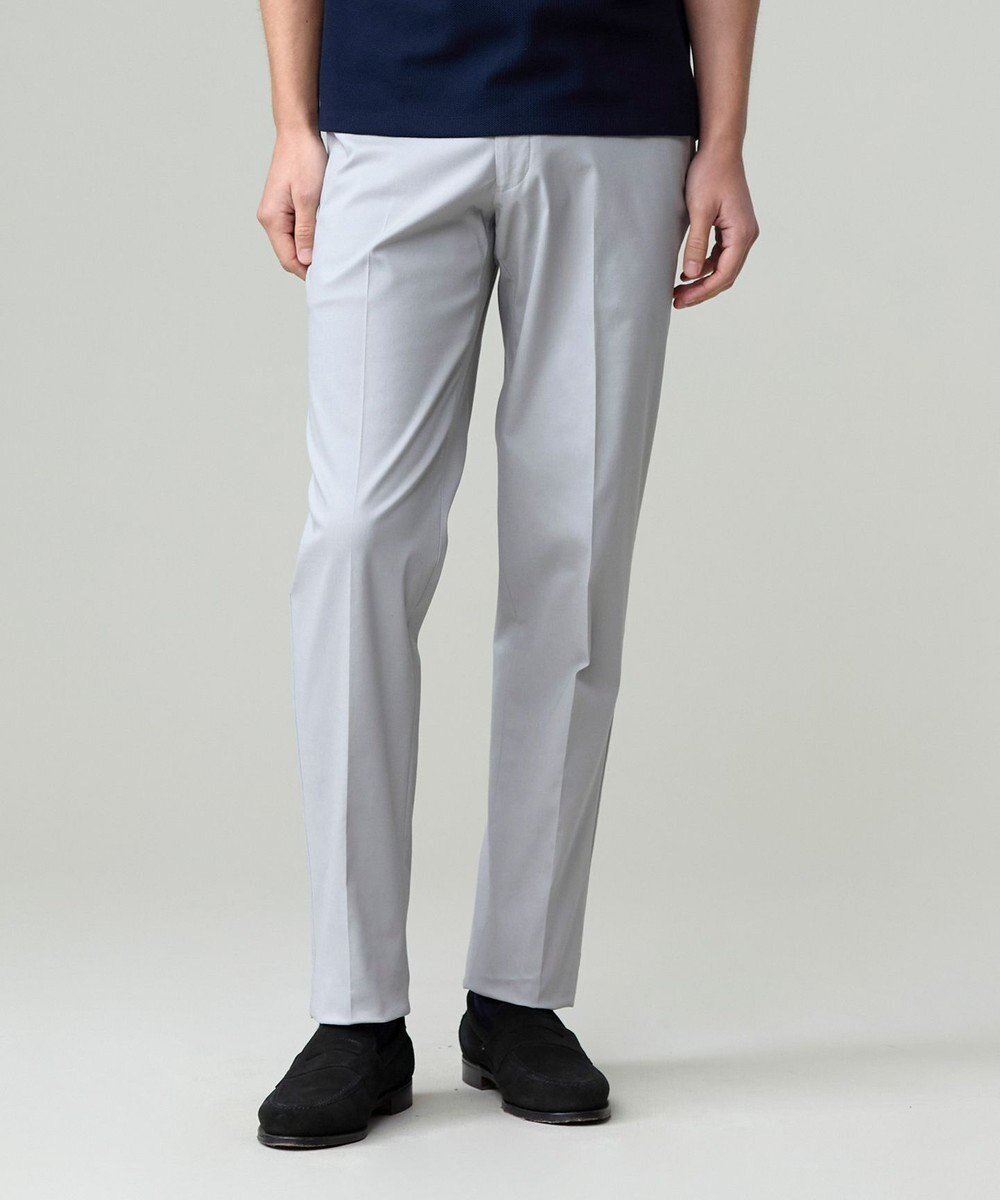 【ジェイ プレス/J.PRESS / MEN】の【ストレッチ】ハイパワーシャンブレードビーステムテーパード パンツ インテリア・キッズ・メンズ・レディースファッション・服の通販 founy(ファニー) 　ファッション　Fashion　メンズファッション　Fashion for Men　ボトムス　Bottoms　春　Spring　ジャケット　Jacket, Outerwear　ストレッチ　Stretch, Stretchy Fabric　スラックス　Slacks, Dress Pants　スリム　Slim, Slim Fit　ドレス　Dress, One-Piece　S/S・春夏　SS, Spring/Summer, Warm Season　夏　Summer　ライトグレー系1|ID: prp329100004541444 ipo3291000000032757379