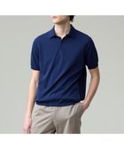 【ジェイ プレス/J.PRESS / MEN】の機能×縫製₌快適な着心地 「高見え」ニットポロ【接触冷感 / 洗える】ホールガーメントニット ポロシャツ ネイビー系|ID: prp329100004541445 ipo3291000000032662444