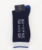 【23区 ゴルフ/23区GOLF / MEN】の【MEN】ベーシック 18センチ丈 ソックス ネイビー系|ID: prp329100004541447 ipo3291000000032087186
