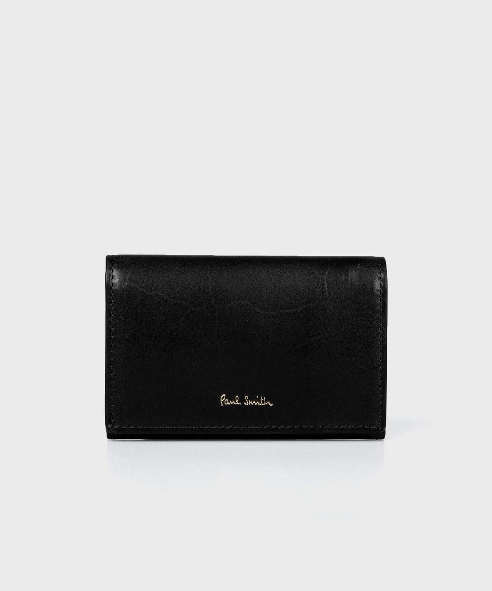 【ポールスミス/Paul Smith / MEN】のベジタン 名刺入れ インテリア・キッズ・メンズ・レディースファッション・服の通販 founy(ファニー) 　ファッション　Fashion　メンズファッション　Fashion for Men　イタリア　Italy　コイン　Coin, Coin Design　財布　Wallet, Purse　トラベル　Travel, Travel Gear　メンズ　Men's, Menswear　モチーフ　Motif, Design Theme　ブラック|ID: prp329100004541457 ipo3291000000033498822