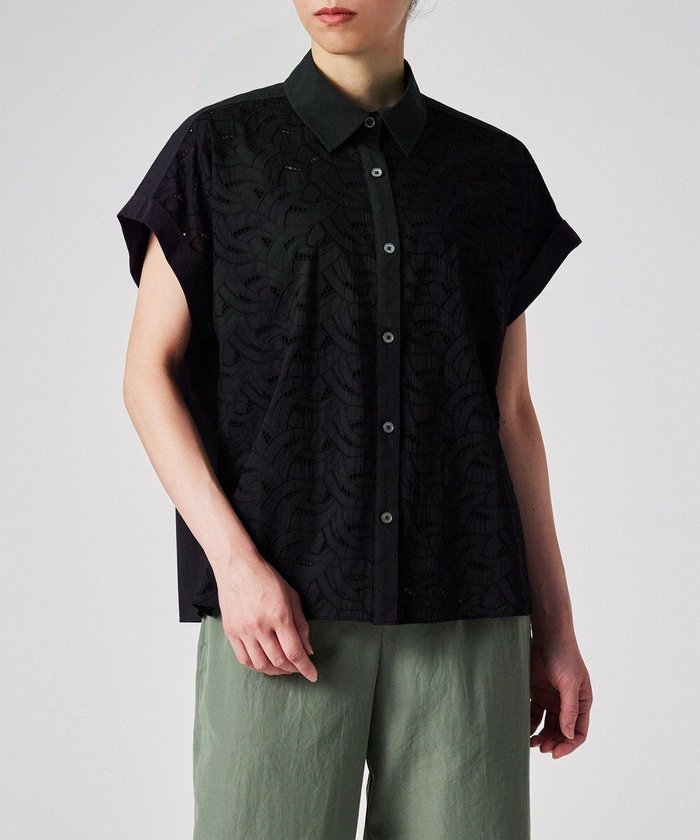 【ポール スミス/Paul Smith】の【洗える】コットンレース 半袖シャツ インテリア・キッズ・メンズ・レディースファッション・服の通販 founy(ファニー) https://founy.com/ ファッション Fashion レディースファッション WOMEN トップス・カットソー Tops/Tshirt シャツ/ブラウス Shirts/Blouses エレガント 上品 Elegant スリーブ Sleeve フェミニン Feminine フレンチ French レース Race ワイド Wide 半袖 Short Sleeve 夏 Summer S/S・春夏 Ss・Spring/Summer 洗える Washable 無地 Plain Color A/W・秋冬 Aw・Autumn/Winter・Fw・Fall-Winter |ID: prp329100004541477 ipo3291000000032087569