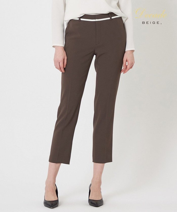 【ベイジ,/BEIGE,】のCINDY/クロップドパンツ インテリア・キッズ・メンズ・レディースファッション・服の通販 founy(ファニー) https://founy.com/ ファッション Fashion レディースファッション Fashion for Women パンツ Pants & Trousers ウォッシャブル Machine Washable オケージョン Occasion Wear サテン Satin, Glossy Fabric ジャケット Jacket, Outerwear ストレッチ Stretch, Stretchy Fabric ストレート Straight, Straight Cut スーツ Suit, Formalwear セットアップ Set-Up, Coordinated Outfit トリミング Trimming, Decorative Edge 人気 Popular, Best Seller ポケット Pocket, Pocket Detail A/W・秋冬 Autumn/Winter S/S・春夏 SS, Spring/Summer, Warm Season おすすめ Recommended / Our Picks 夏 Summer ビジネス 仕事 通勤 Business / Work / Commuting |ID: prp329100004541478 ipo3291000000034252959