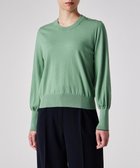 【ポール スミス/Paul Smith】の【洗える】Signature Stripe アイレット ニット グリーン|ID: prp329100004541484 ipo3291000000033528901