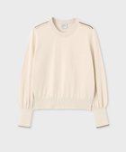 【ポール スミス/Paul Smith】の【洗える】Signature Stripe アイレット ニット オフホワイト|ID: prp329100004541484 ipo3291000000033528905