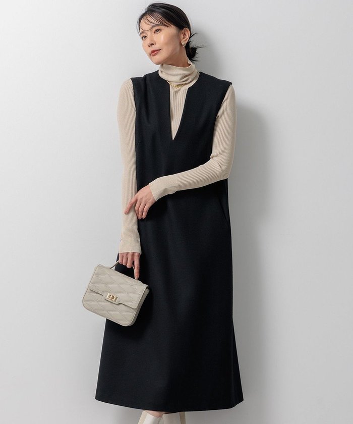 【23区/NIJYUSANKU】のウールミルドジャージー ジャンパースカート インテリア・キッズ・メンズ・レディースファッション・服の通販 founy(ファニー) https://founy.com/ ファッション Fashion レディースファッション WOMEN スカート Skirt インナー Inner ジャージー Jersey ストレッチ Stretch タートルネック Turtleneck レギュラー Regular A/W・秋冬 Aw・Autumn/Winter・Fw・Fall-Winter 冬 Winter 再入荷 Restock/Back In Stock/Re Arrival 2024年 2024 2024-2025秋冬・A/W Aw/Autumn/Winter/Fw/Fall/2024-2025 |ID: prp329100004541487 ipo3291000000032087719