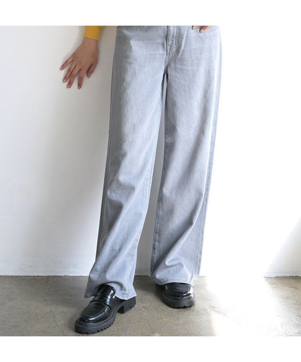 【サキュウ/caqu】のスッキリ足長効果 ハイライズバギーシルエットデニム インテリア・キッズ・メンズ・レディースファッション・服の通販 founy(ファニー) ファッション Fashion レディースファッション Fashion for Women パンツ Pants & Trousers デニムパンツ・ジーンズ・美脚デニム Denim Jeans & Pants インディゴ Indigo Denim ジーンズ Jeans, Denim Pants スマート Smart, Elegant センター Center, Center Line デニム Denim, Jeans Material A/W・秋冬 Autumn/Winter S/S・春夏 SS, Spring/Summer, Warm Season 夏 Summer gray used|ID: prp329100004541496 ipo3291000000033670851