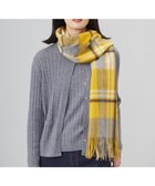 【ジェイ プレス/J.PRESS】のカシミヤチェック マフラー イエロー系3|ID: prp329100004541500 ipo3291000000032087821