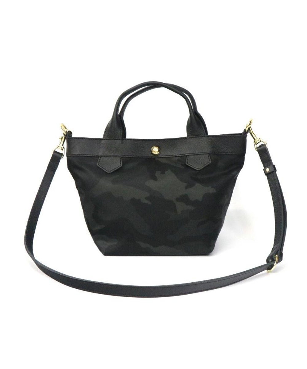 【レガロフェリーチェ/Regalo Felice】の【2way / ショルダー付】ミニトート / REGALO インテリア・キッズ・メンズ・レディースファッション・服の通販 founy(ファニー) 　ファッション　Fashion　レディースファッション　WOMEN　バッグ　Bag　カモフラージュ　Camouflage　軽量　Lightweight　ショルダー　Shoulder　スマホ　Smartphone　財布　Wallet　ハンドバッグ　Handbag　ポケット　Pocket　リップ　Lip　BK|ID: prp329100004541503 ipo3291000000032087834