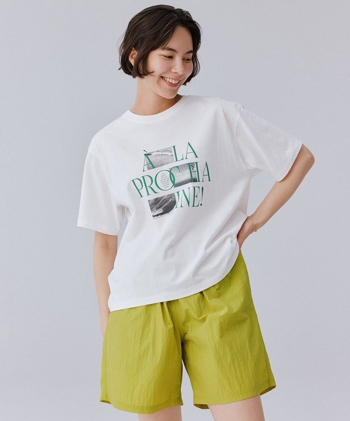 【アンフィーロ 自由区/UNFILO】の【洗える/抗菌防臭】CLEAN Tee インテリア・キッズ・メンズ・レディースファッション・服の通販 founy(ファニー) https://founy.com/ ファッション Fashion レディースファッション Fashion for Women トップス・カットソー Cut & Sew Tops シャツ・ブラウス・オフィスカジュアル Elegant Blouses & Button-Ups ロングTシャツ・Tシャツ Longline T-Shirts & Tees カットソー・ベーシックTシャツ Cut-and-Sewn Tops / Stretch Tees & Basics 春 Spring 洗える Machine Washable カットソー Cut and Sewn Top クロップド Cropped, Short Length グラフィック Graphic, Graphic Design 抗菌 Antibacterial, Bacteria-Resistant バランス Balance, Style Balance フロント Front, Front Design S/S・春夏 SS, Spring/Summer, Warm Season 夏 Summer |ID: prp329100004541505 ipo3291000000032343965
